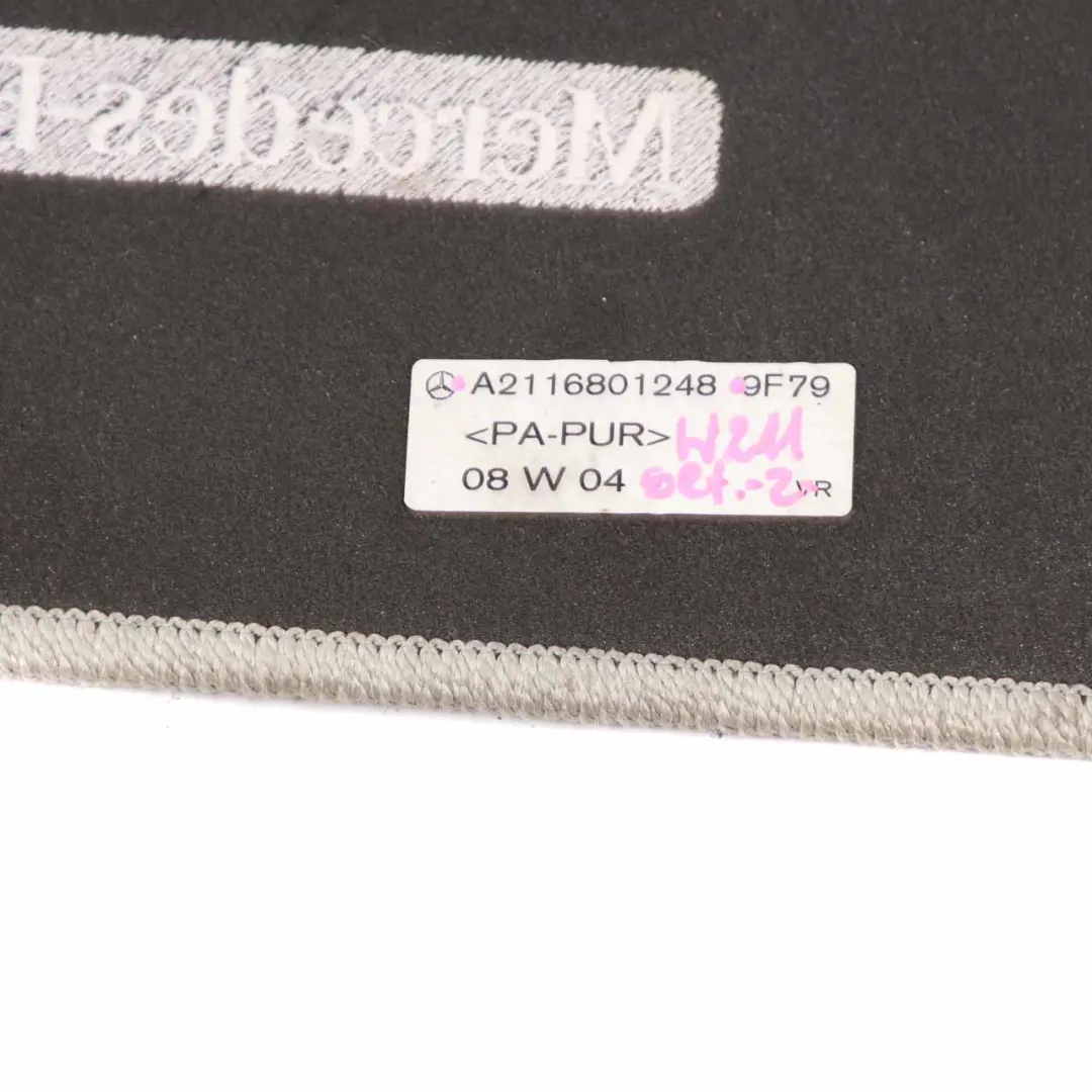 Floor Mats Set Interior Front Rear Floor Covers Black A2116801248 to Mercedes W211 with Part number A2116801848 Mercedes W211 Floor Mats Set Interior Front Rear Floor Covers Black A2116801248 - SKU rhd-A2116801848 - Part number A2116801848