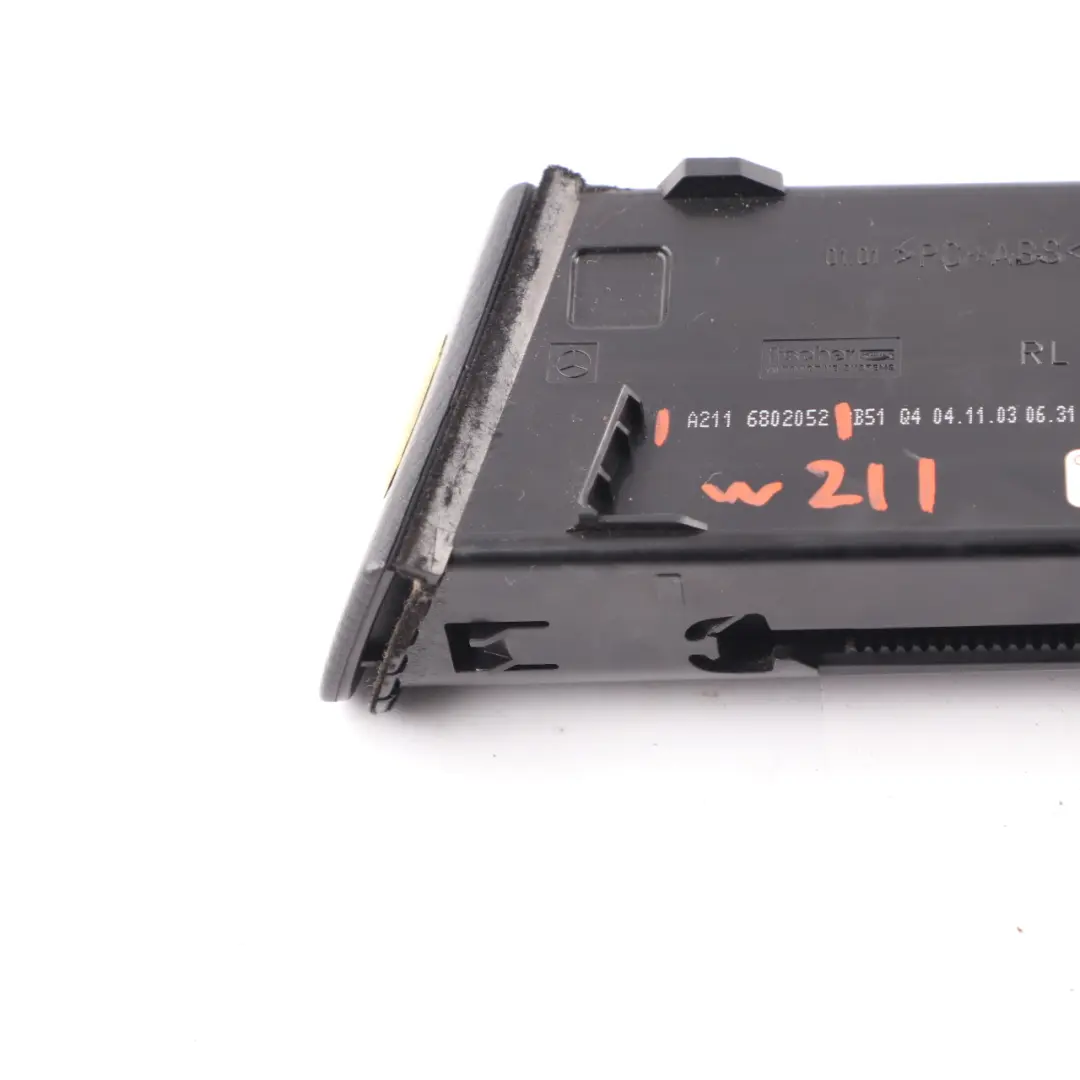 Mercedes-Benz E-Class W211 Dashboard Coin Storage Holder Box A2116802052 to with Part number A2116802552 Mercedes-Benz E-Class W211 Dashboard Coin Storage Holder Box A2116802052 - SKU rhd-A2116802552 - Part number A2116802552