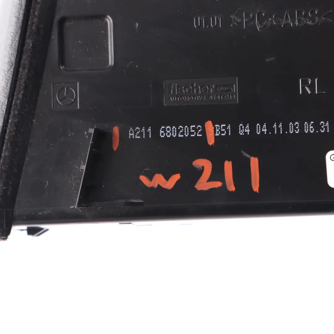 Mercedes-Benz E-Class W211 Dashboard Coin Storage Holder Box A2116802052 to with Part number A2116802552 Mercedes-Benz E-Class W211 Dashboard Coin Storage Holder Box A2116802052 - SKU rhd-A2116802552 - Part number A2116802552