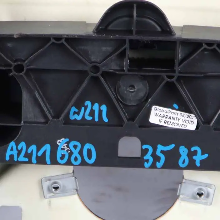 Dashboard Dash Instrument Panel Trim Covering Black to Mercedes W211 with Part number A2116803587 Mercedes W211 Dashboard Dash Instrument Panel Trim Covering Black - SKU rhd-A2116803587 - Part number A2116803587