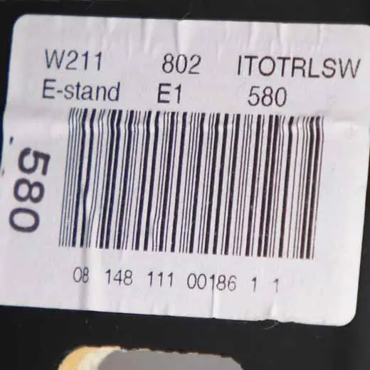 Mercedes W211 Dashboard Dash Instrument Panel Trim Covering Black - SKU rhd-A2116803587 - Part number A2116803587