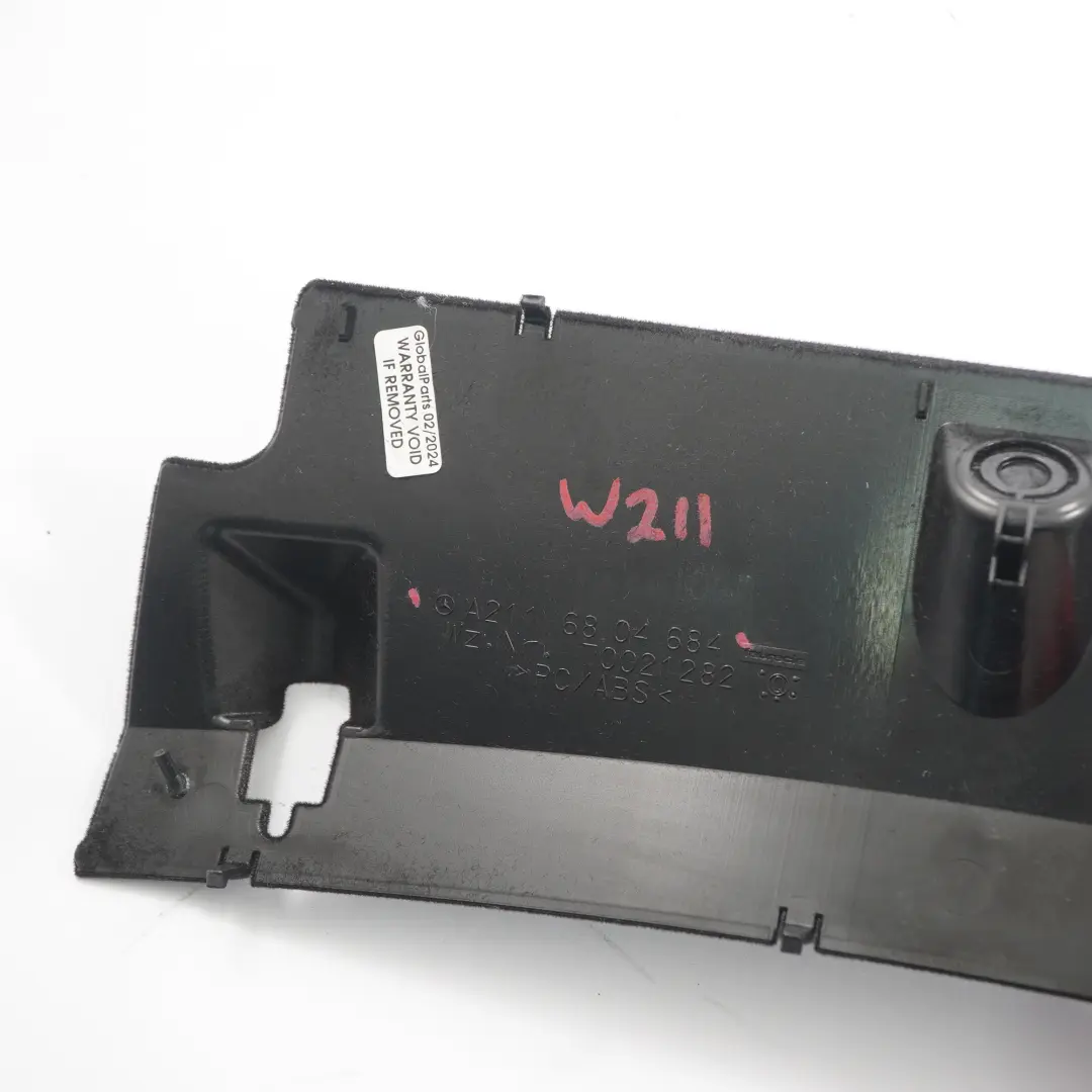  Dashboard Cover Mercedes W211 Dash Storage Compartment Panel Black - SKU rhd-A2116804684 - Part number A2116804684