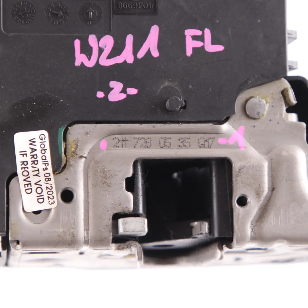 Front Left Door N/S Lock Latch Mechanism Actuator to Mercedes W211 with Part number A2117200535 Mercedes W211 Front Left Door N/S Lock Latch Mechanism Actuator - SKU rhd-A2117200535-1 - Part number A2117200535