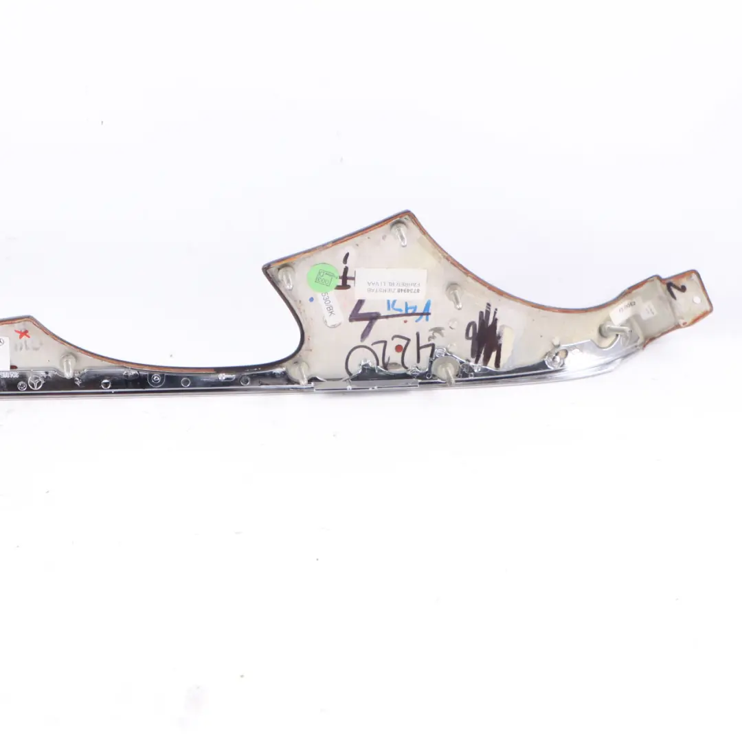 Mercedes W211 Front Door Strip Left N/S Interior Decor Trim Panel Wood - SKU rhd-A2117202122 - Part number A2117202122