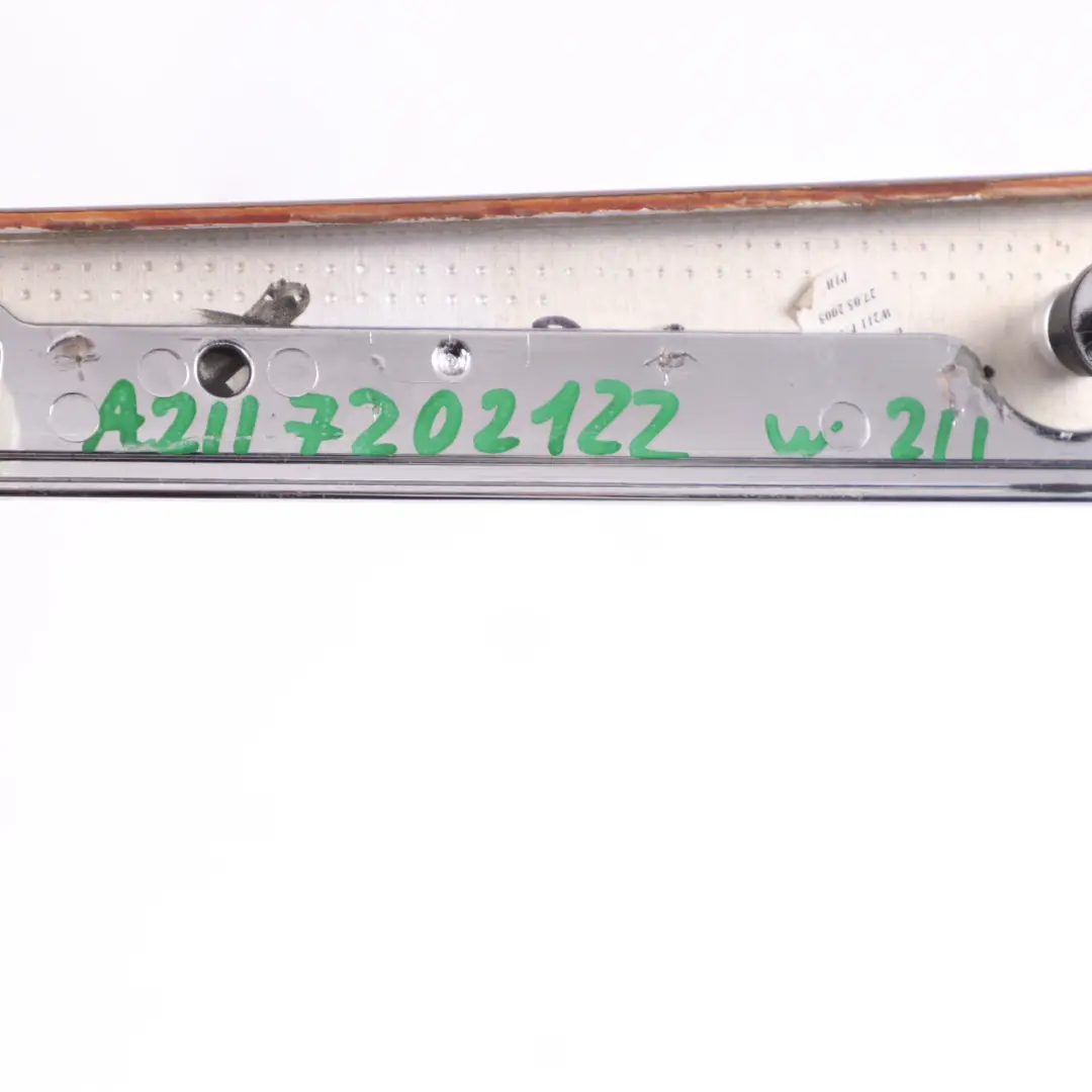 Mercedes W211 Front Door Strip Left N/S Interior Decor Trim Panel Wood - SKU rhd-A2117202122 - Part number A2117202122