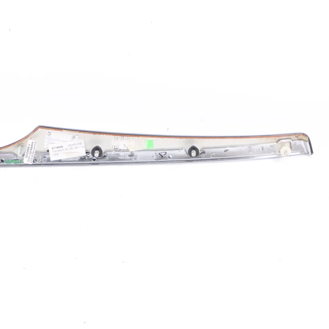Mercedes W211 Front Door Strip Right O/S Interior Decor Trim Panel Wood - SKU rhd-A2117202222 - Part number A2117202222