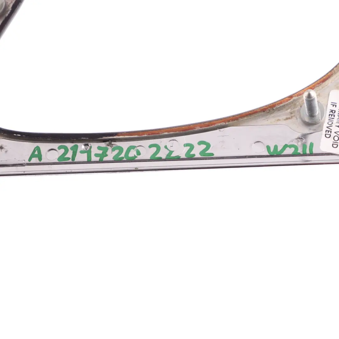 Mercedes W211 Front Door Strip Right O/S Interior Decor Trim Panel Wood - SKU rhd-A2117202222 - Part number A2117202222