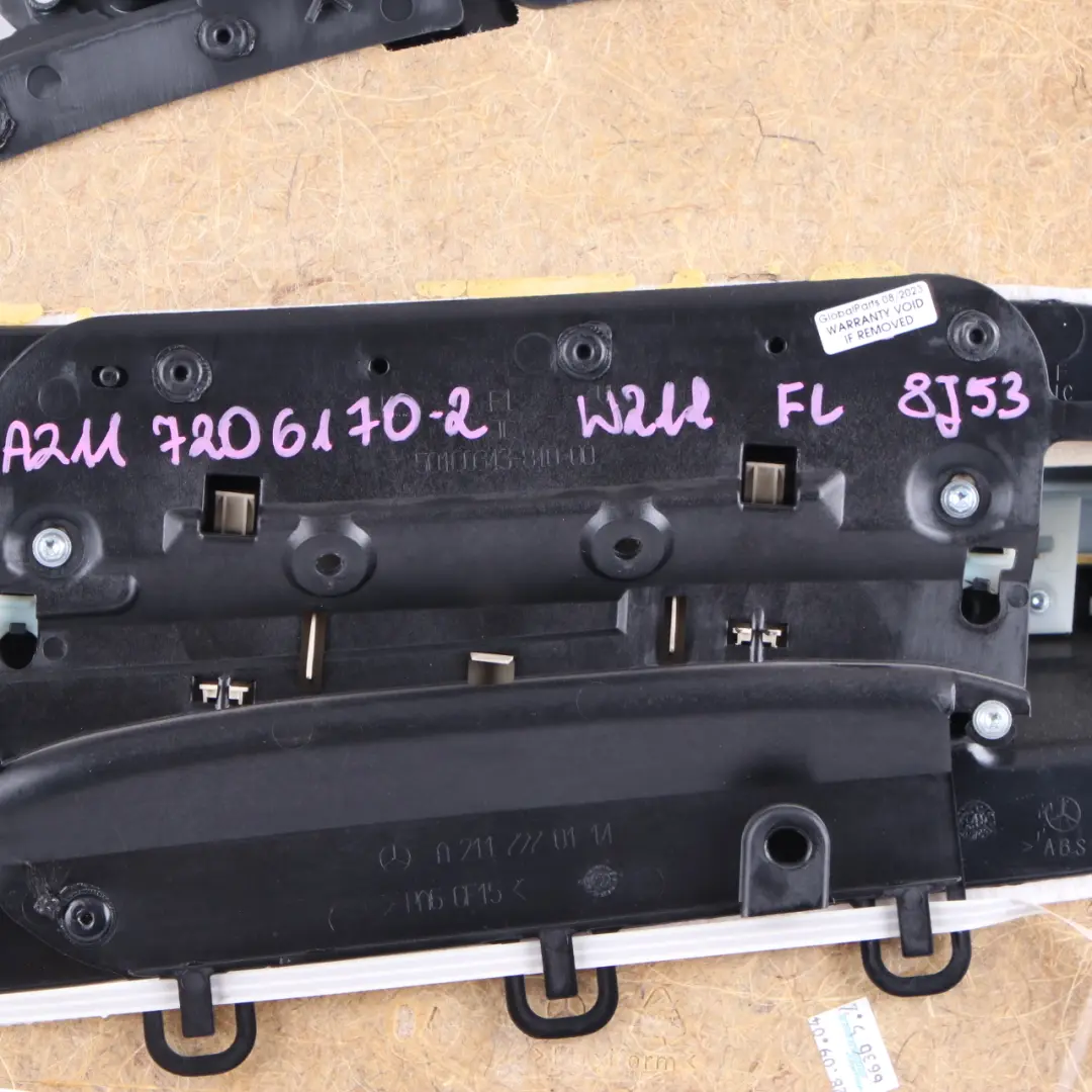 Door Card Front Left N/S Door Trim Panel Cloth Fabric Beige to Mercedes W211 with Part number A2117206170 Mercedes W211 Door Card Front Left N/S Door Trim Panel Cloth Fabric Beige - SKU rhd-A2117206170-3 - Part number A2117206170