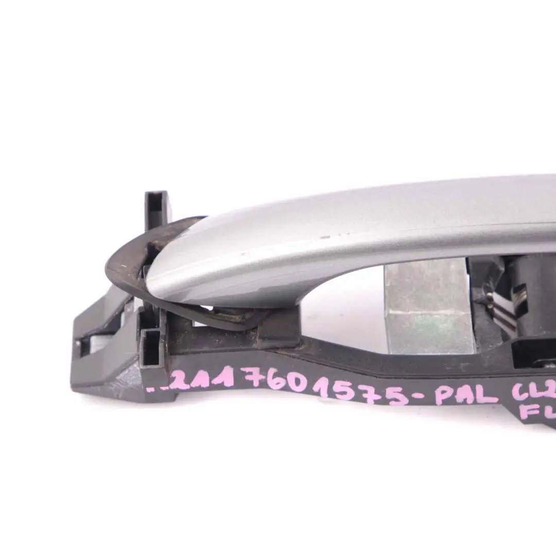 Mercedes CL203 Door Handle Grab Front Left N/S Outside Palladium Silver 792 - SKU rhd-A2117601575-PAL - Part number A2117601575