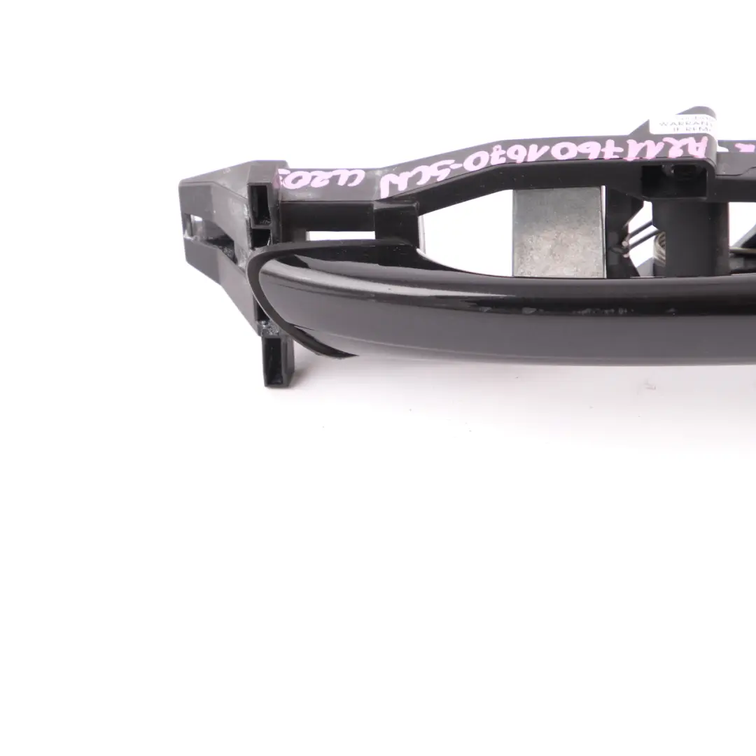 Mercedes CL203 Door Handle Grab Front Right O/S Schwarz Black - 040 - SKU rhd-A2117601670-SCW - Part number A2117601670