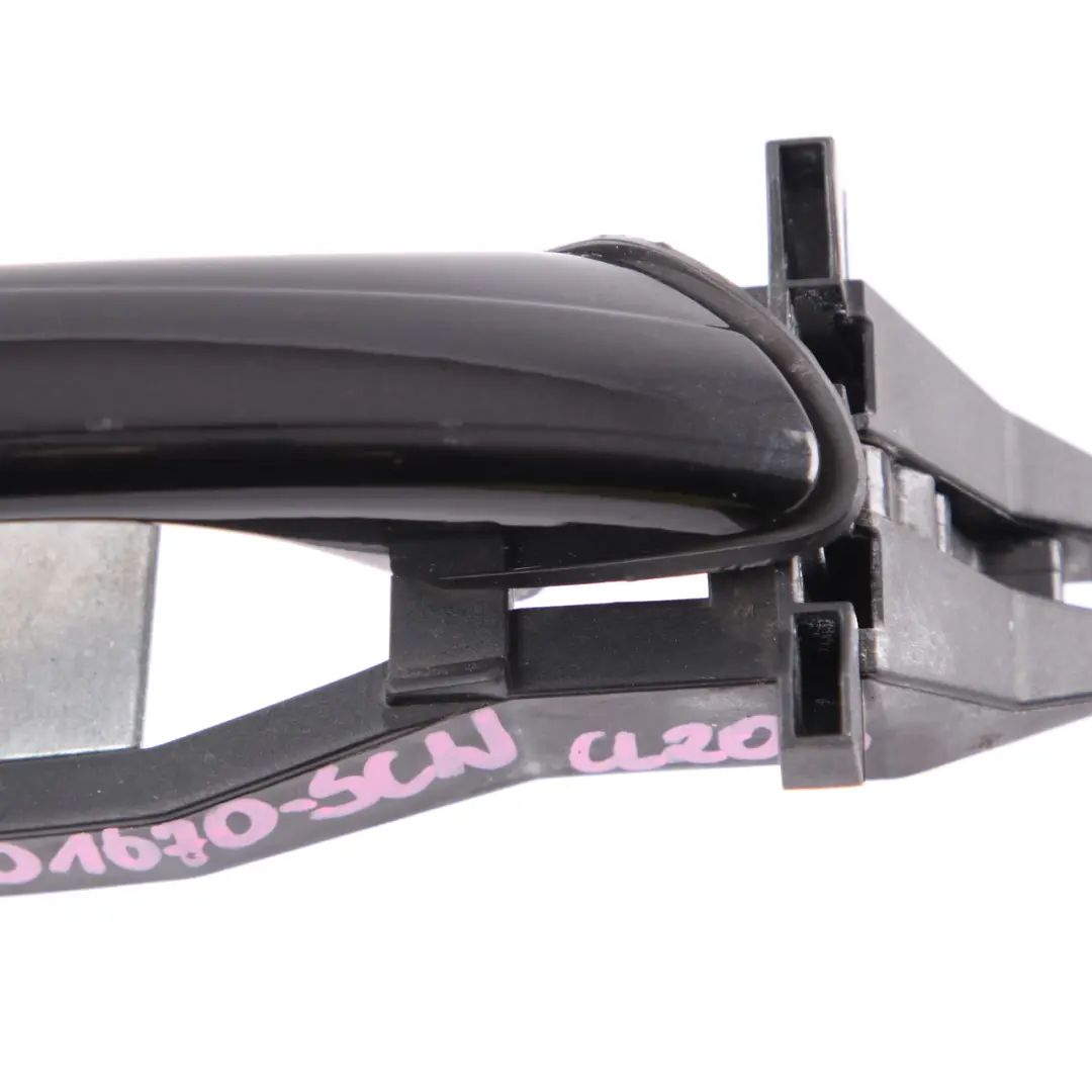 Mercedes CL203 Door Handle Grab Front Right O/S Schwarz Black - 040 - SKU rhd-A2117601670-SCW - Part number A2117601670