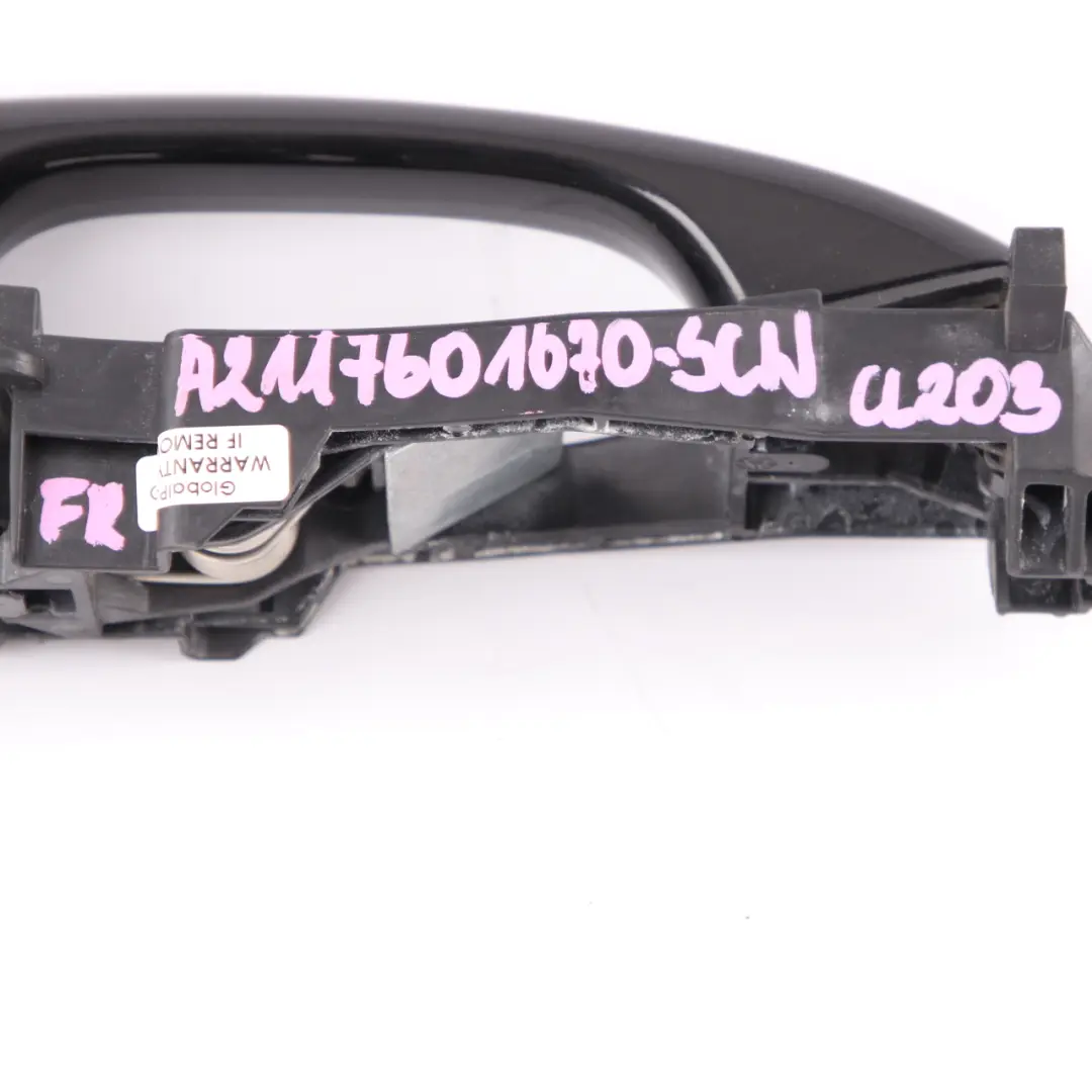 Door Handle Grab Front Right O/S Schwarz Black - 040 to Mercedes CL203 with Part number A2117601670 Mercedes CL203 Door Handle Grab Front Right O/S Schwarz Black - 040 - SKU rhd-A2117601670-SCW - Part number A2117601670