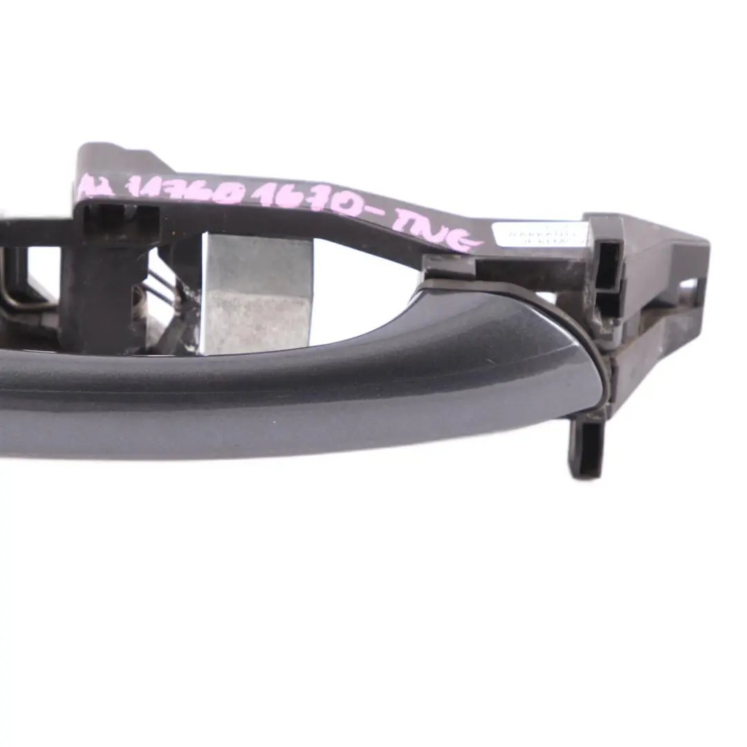 Mercedes CL203 Door Handle Grab Front Right O/S Tenoritgrau Grey Metallic 755 - SKU rhd-A2117601670-TNG - Part number A2117601670