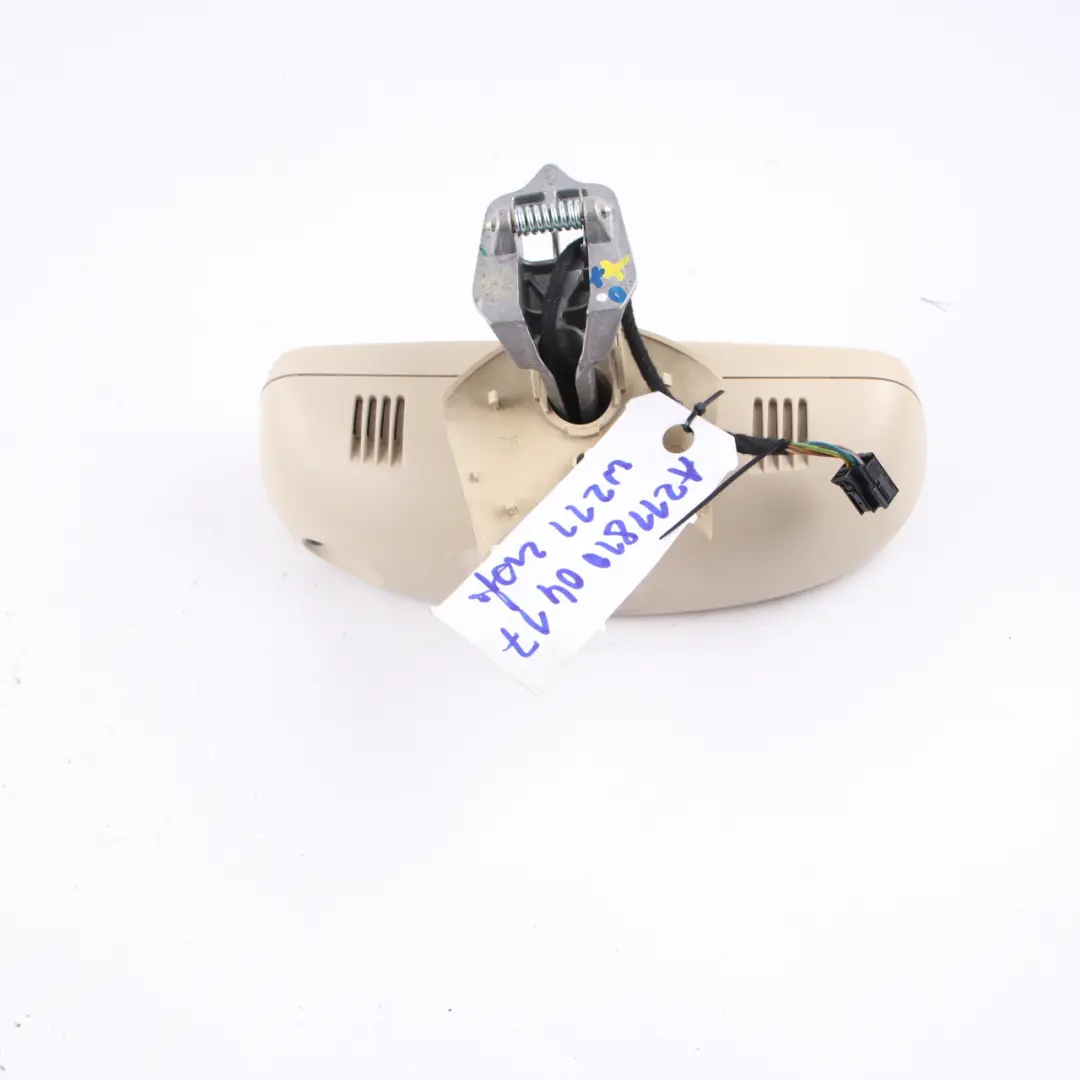 View Mirror Mercedes W211 CLS W219 Interior Auto Dip Beige to Rear with Part number A2118100417 Rear View Mirror Mercedes W211 CLS W219 Interior Auto Dip Beige - SKU rhd-A2118100417 - Part number A2118100417
