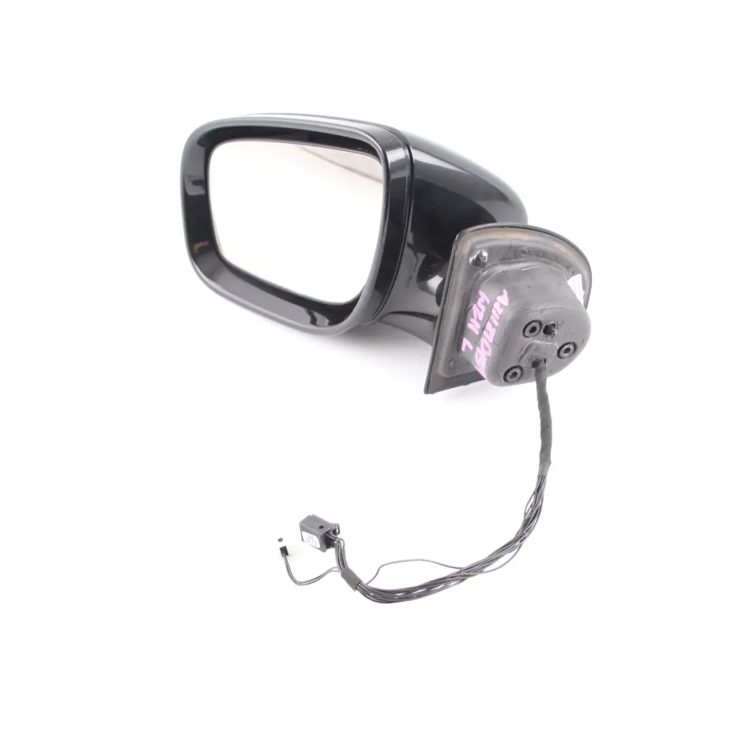 Mercedes W211 Wing Mirror Power Fold Door Left N/S Obsidian Black 197 - SKU rhd- A2118101576-OB - Part number A2118101576