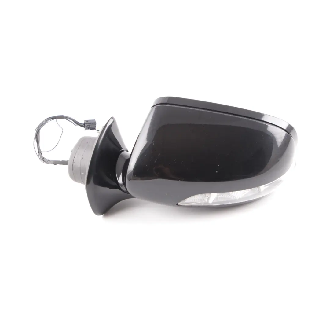 Mercedes W211 Wing Mirror Power Fold Door Left N/S Obsidian Black 197 - SKU rhd- A2118101576-OB - Part number A2118101576