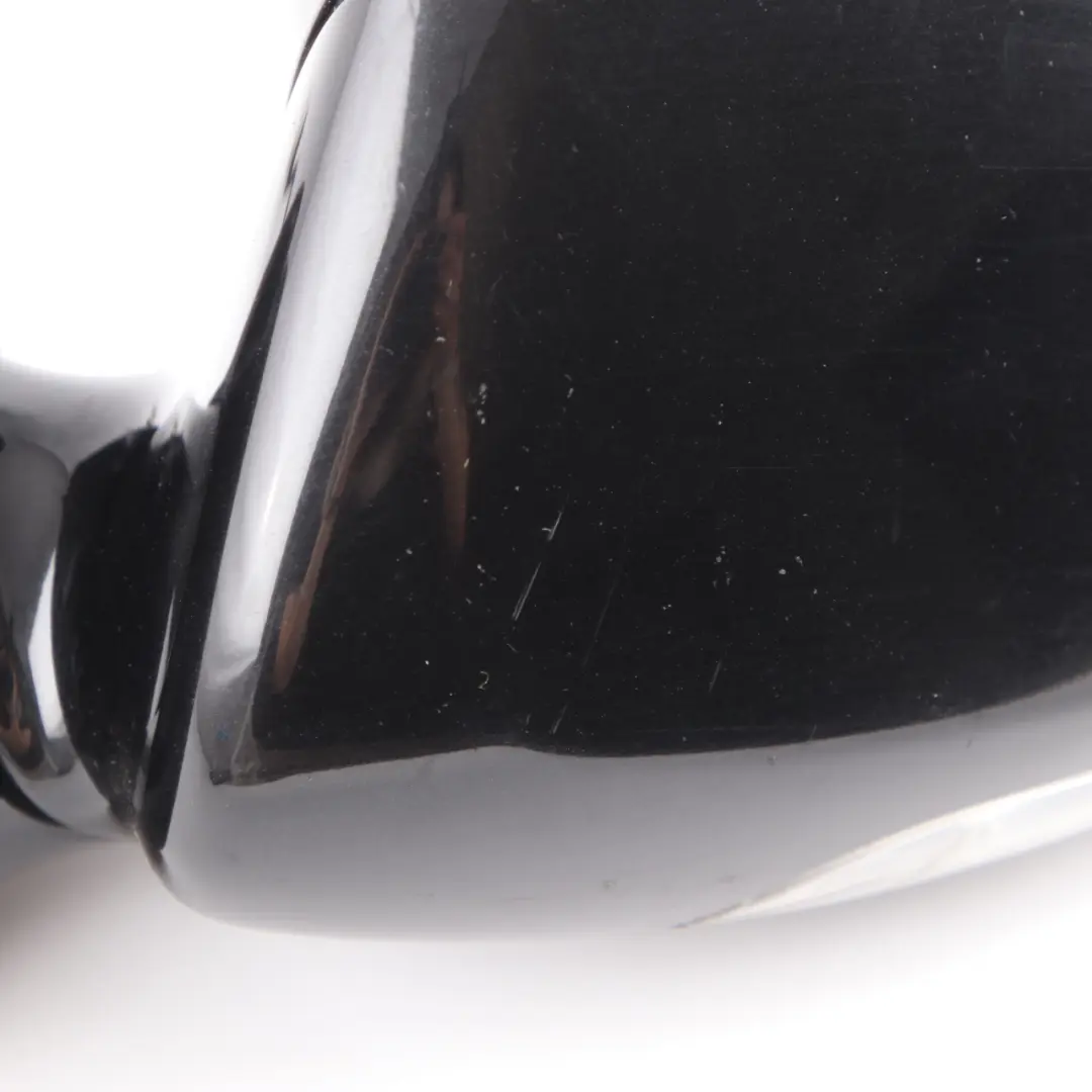 Mercedes W211 Wing Mirror Power Fold Door Left N/S Obsidian Black 197 - SKU rhd- A2118101576-OB - Part number A2118101576