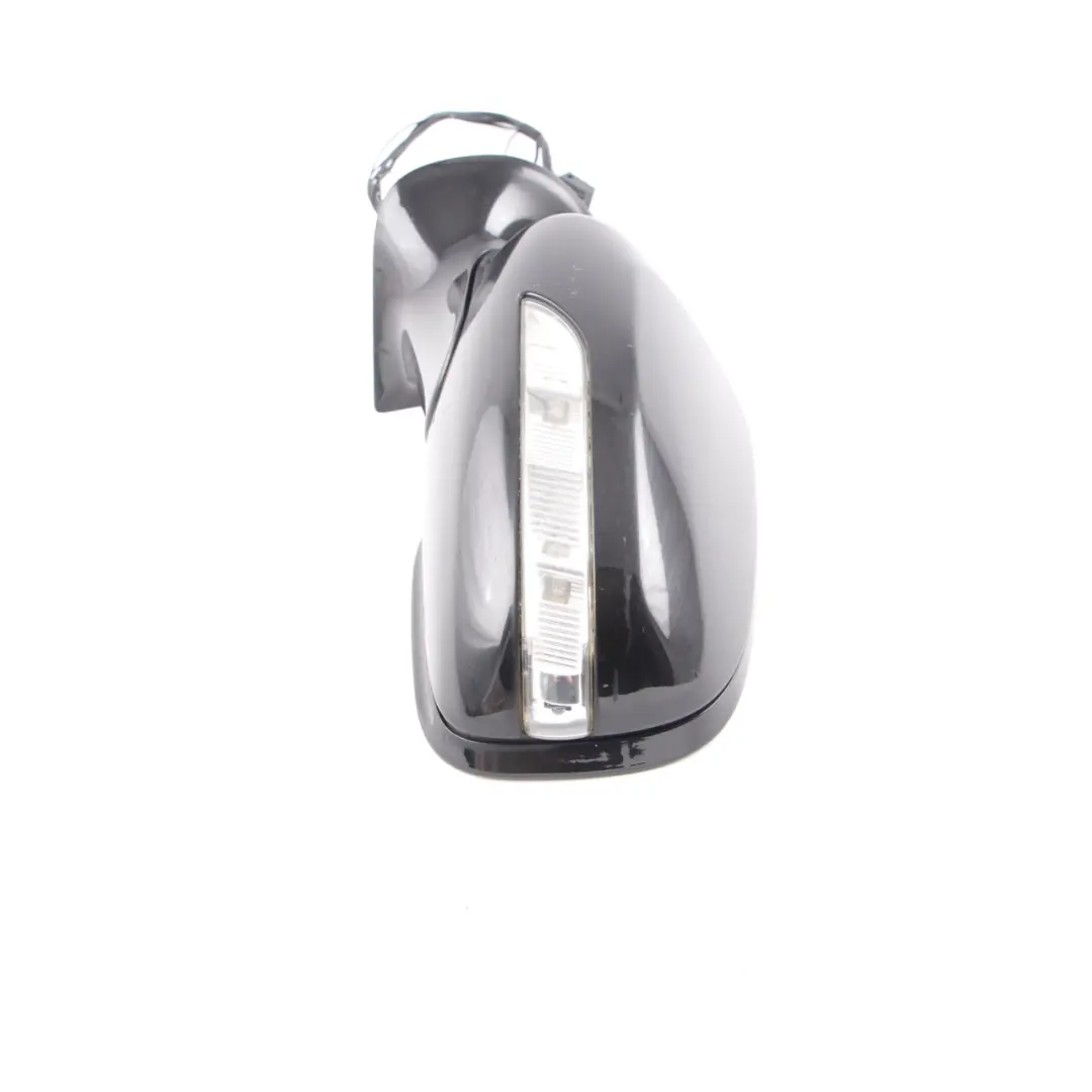 Mercedes W211 Wing Mirror Power Fold Door Left N/S Obsidian Black 197 - SKU rhd- A2118101576-OB - Part number A2118101576