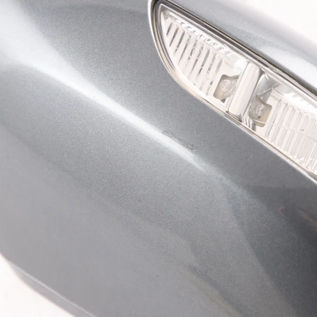 Mercedes W211 Wing Mirror Power Fold Door Right O/S Outside Flint Grey - 368 - SKU rhd-A2118101676-FLG - Part number A2118101676