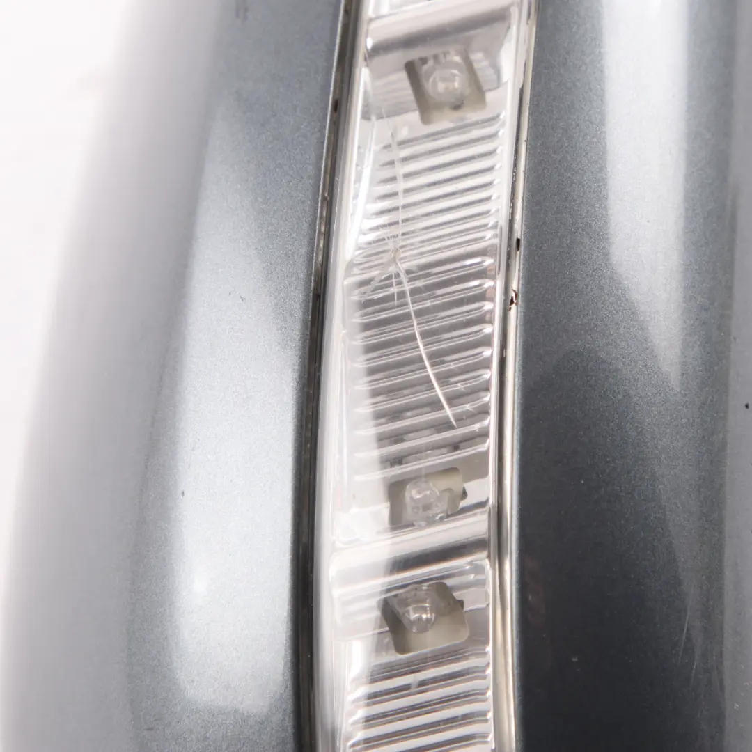 Mercedes W211 Wing Mirror Power Fold Door Right O/S Outside Flint Grey - 368 - SKU rhd-A2118101676-FLG - Part number A2118101676