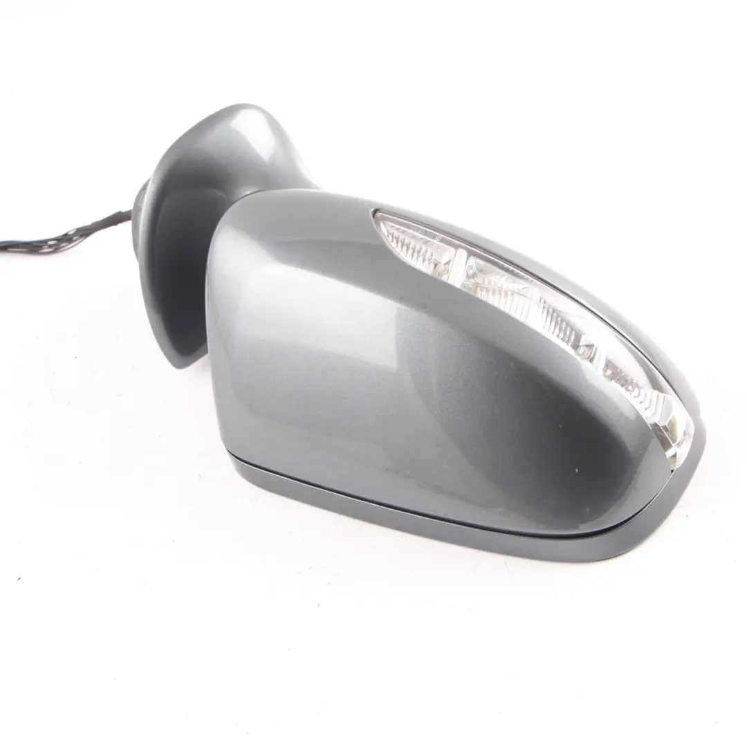Wing Mirror Power Fold Door Right O/S Outside Flint Grey - 368 to Mercedes W211 with Part number A2118101676 Mercedes W211 Wing Mirror Power Fold Door Right O/S Outside Flint Grey - 368 - SKU rhd-A2118101676-FLG - Part number A2118101676