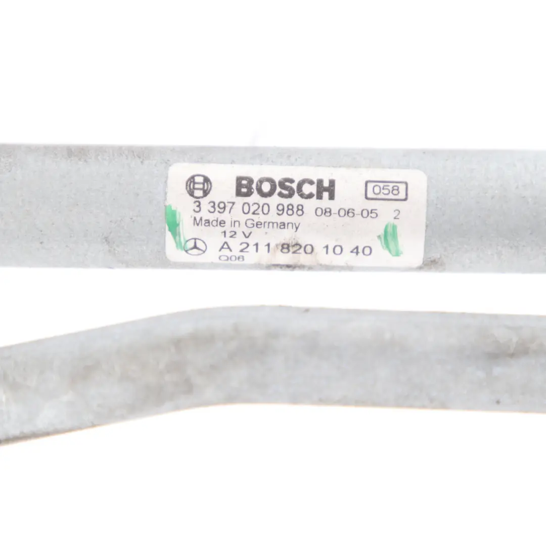 Windscreen Complete Wiper Linkage Motor System A2118201040 to Mercedes W211 S211 with Part number A2118200942 Mercedes W211 S211 Windscreen Complete Wiper Linkage Motor System A2118201040 - SKU rhd-A2118201040 - Part number A2118200942