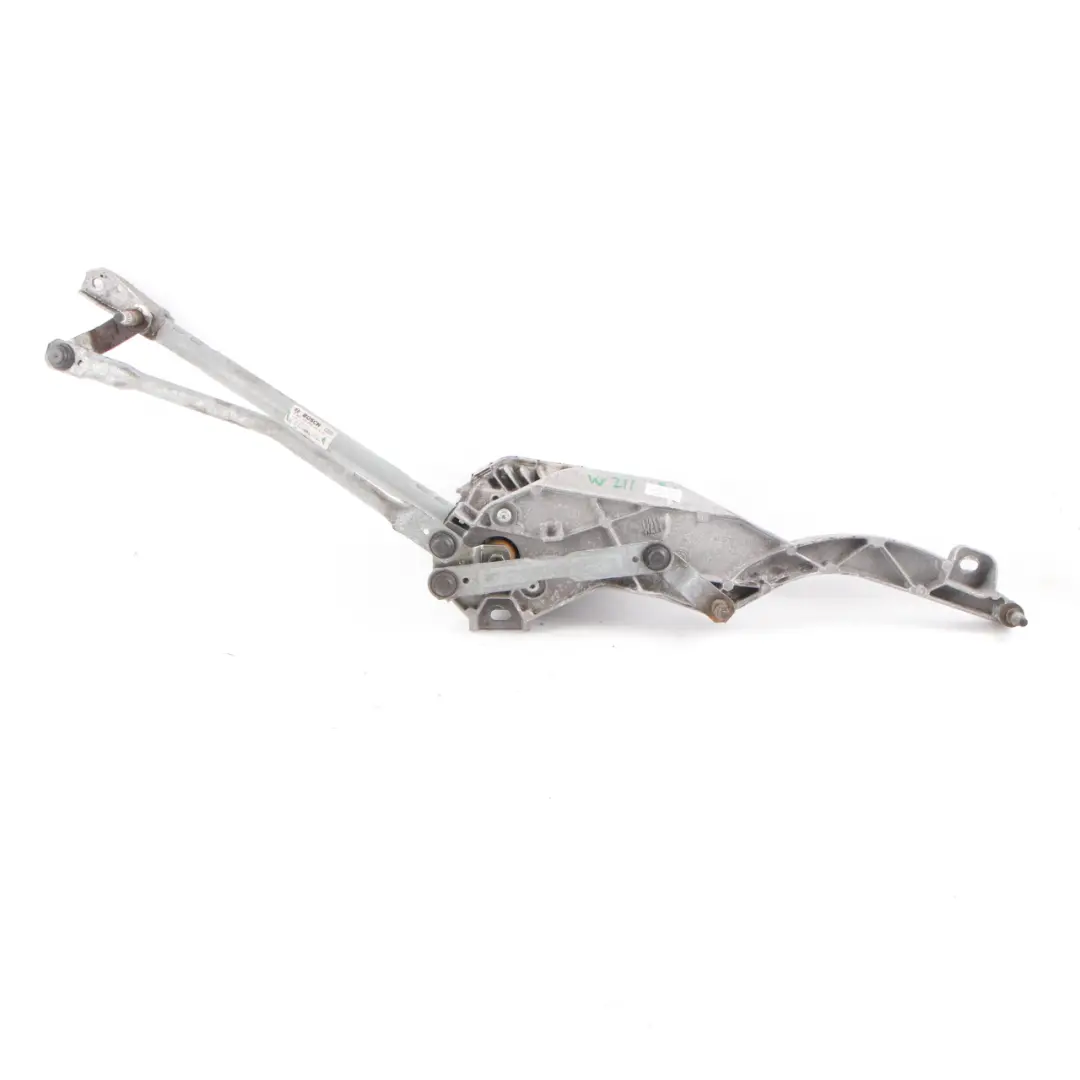 Mercedes W211 S211 Windscreen Complete Wiper Linkage Motor System A2118201040 - SKU rhd-A2118201040 - Part number A2118200942