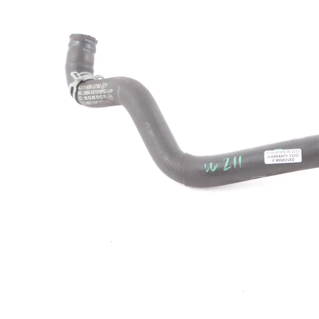  Water Hose Mercedes W211 CLS W219 Engine Coolant Cooling Pipe Line - SKU rhd-A2118302796 - Part number A2118302796