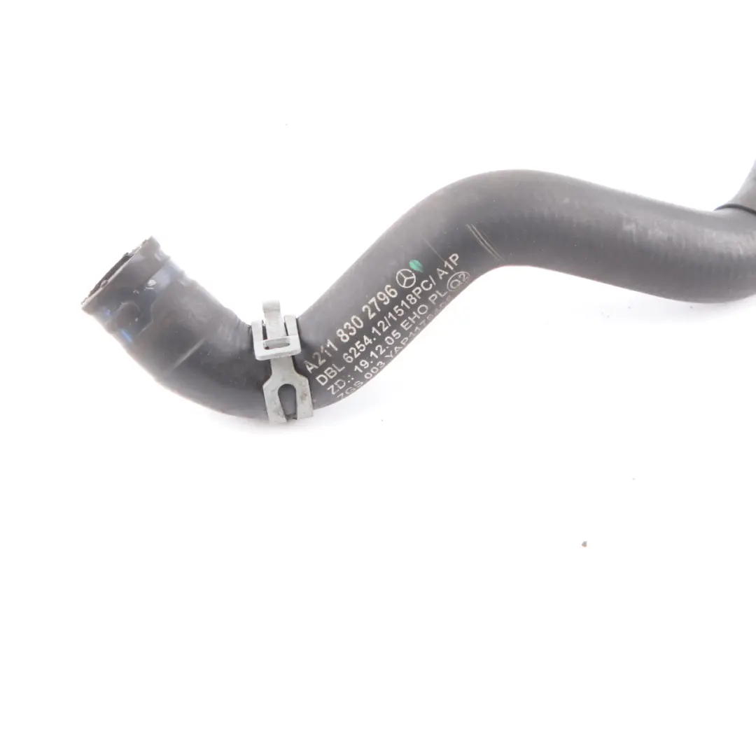 Water Hose Mercedes W211 CLS W219 Engine Coolant Cooling Pipe Line to with Part number A2118302796 Water Hose Mercedes W211 CLS W219 Engine Coolant Cooling Pipe Line - SKU rhd-A2118302796 - Part number A2118302796
