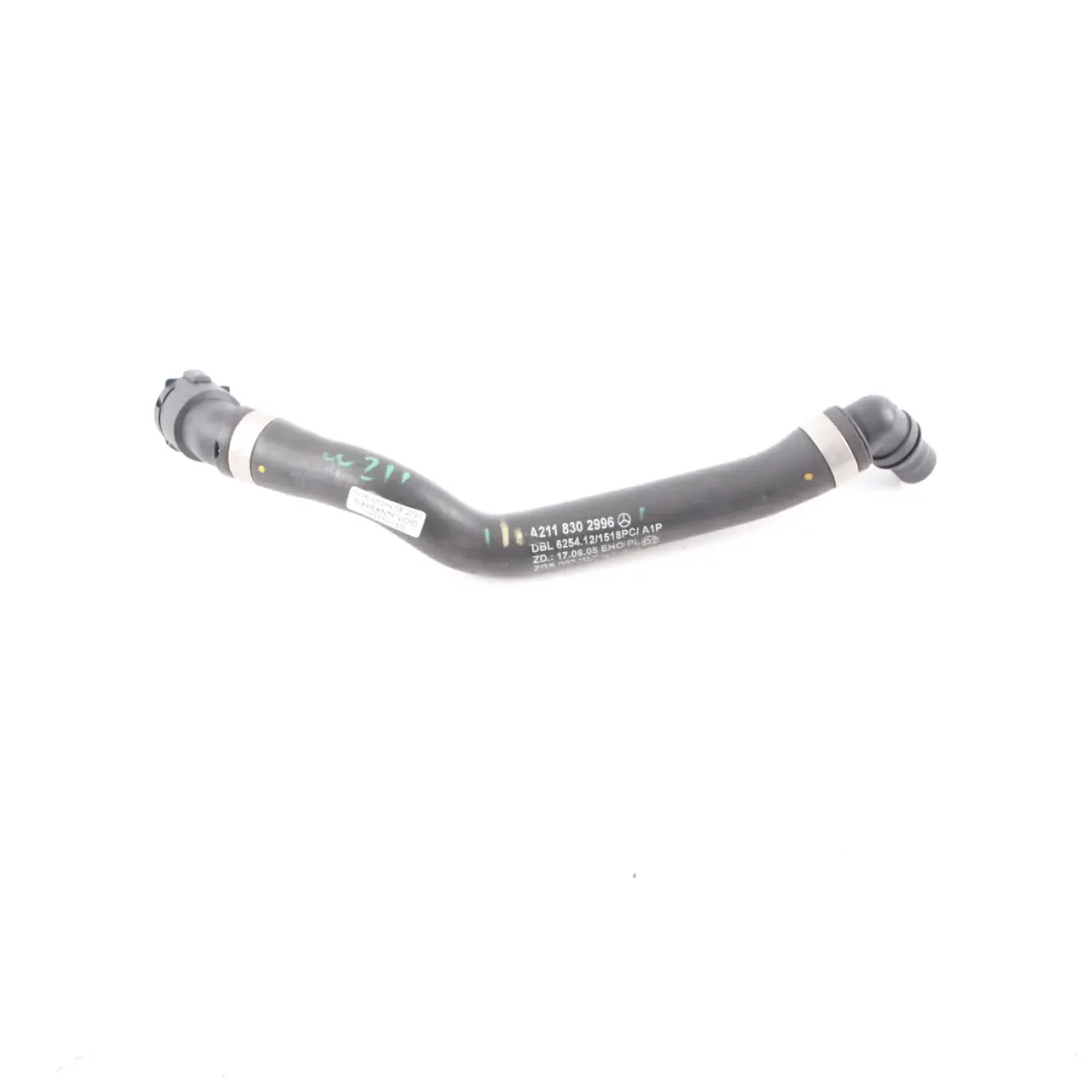Water Hose Mercedes W211 CLS W219 Engine Coolant Cooling Pipe Line to with Part number A2118302996 Water Hose Mercedes W211 CLS W219 Engine Coolant Cooling Pipe Line - SKU rhd-A2118302996 - Part number A2118302996
