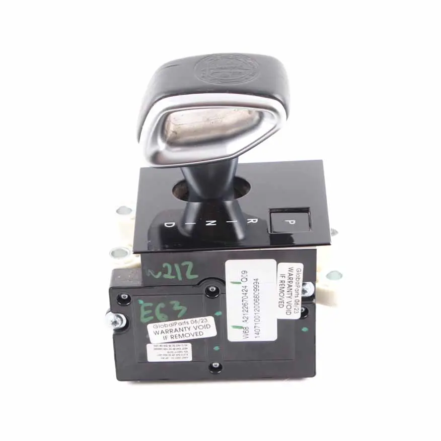 Mercedes W212 E63 AMG Gear Selector Gearshift Switch Knob Automatic - SKU rhd-A2122670424 - Part number A2122670424