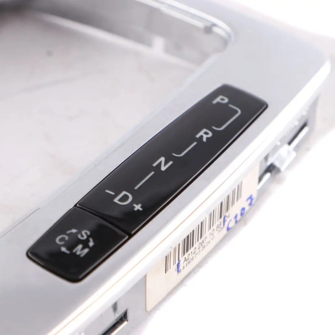 Selector Cover Mercedes C207 W212 Lever Surround Trim Automatic to Gear with Part number A2122671088 Gear Selector Cover Mercedes C207 W212 Lever Surround Trim Automatic - SKU rhd-A2122671088 - Part number A2122671088