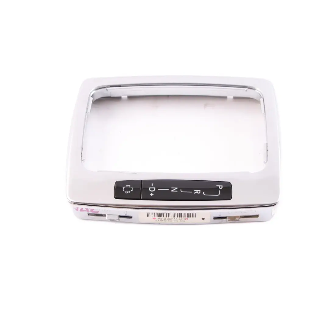 Selector Cover Mercedes W212 Trim Panel Frame Platinum Switch to Gear with Part number A2122671488 Gear Selector Cover Mercedes W212 Trim Panel Frame Platinum Switch - SKU rhd-A2122671488 - Part number A2122671488