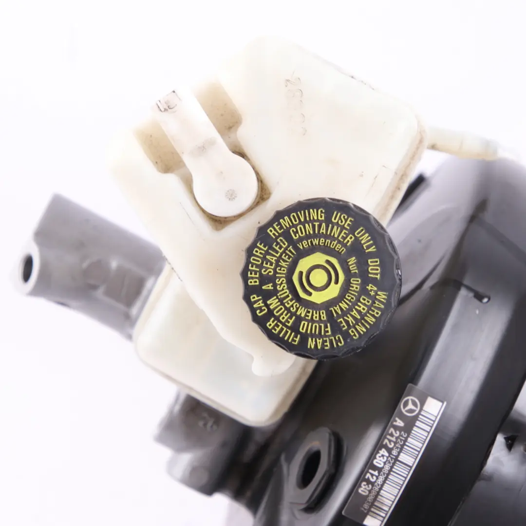 Brake Servo Mercedes W212 E-Class Booster Unit Master Cylinder to with Part number A2124301230 Brake Servo Mercedes W212 E-Class Booster Unit Master Cylinder - SKU rhd-A2124301230 - Part number A2124301230