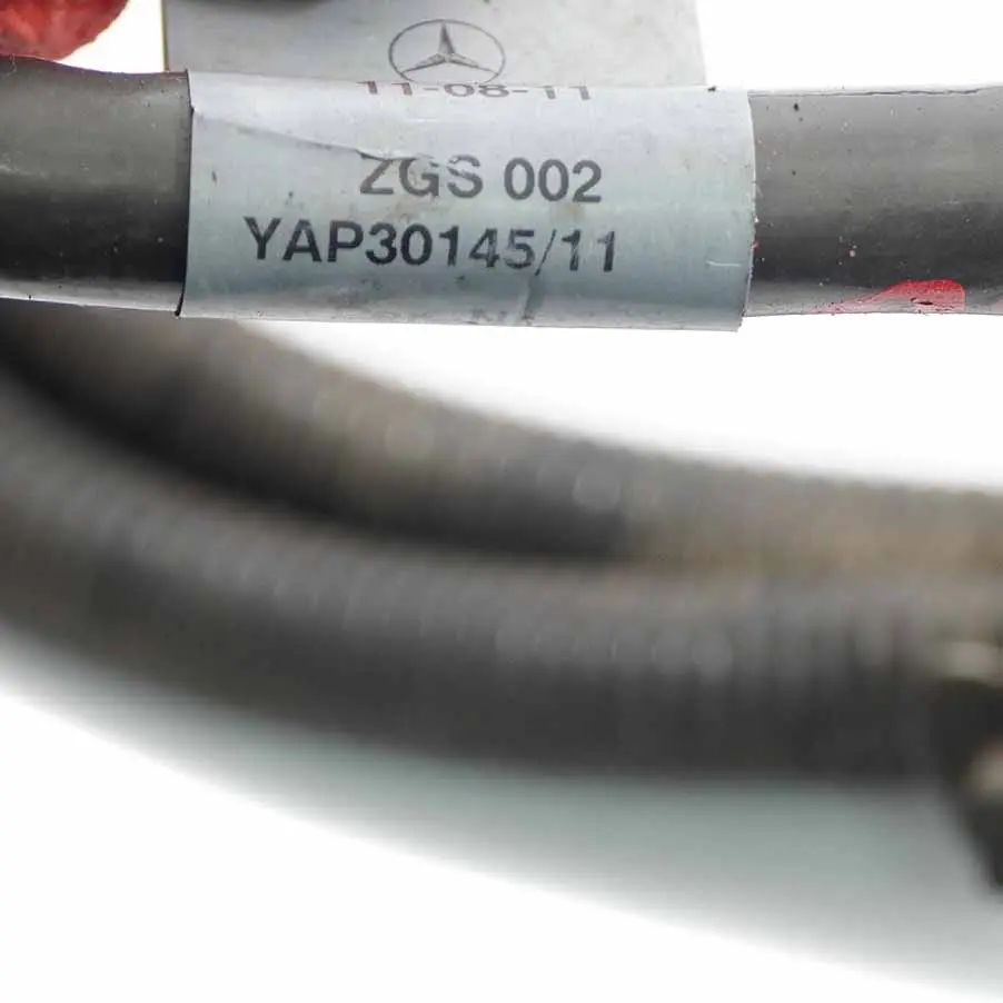 Starter Alternator Wiring Harness Cable to Mercedes W212 Battery with Part number A2124404352 Mercedes W212 Battery Starter Alternator Wiring Harness Cable - SKU rhd-A2124404352 - Part number A2124404352