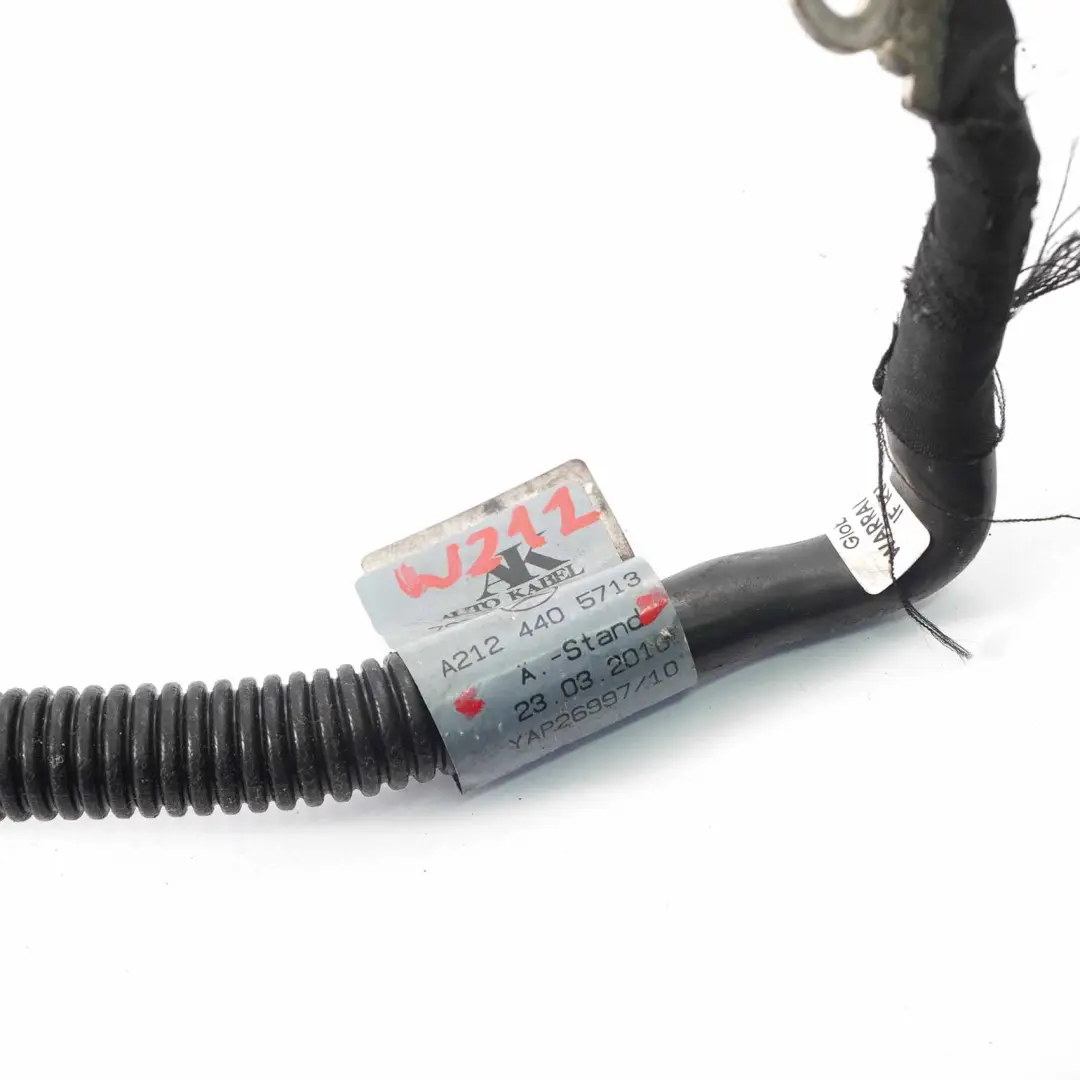 Alternator Cable Mercedes W212 OM651 Battery Prefuse Box to with Part number A2124405713 Alternator Cable Mercedes W212 OM651 Battery Prefuse Box - SKU rhd-A2124405713 - Part number A2124405713