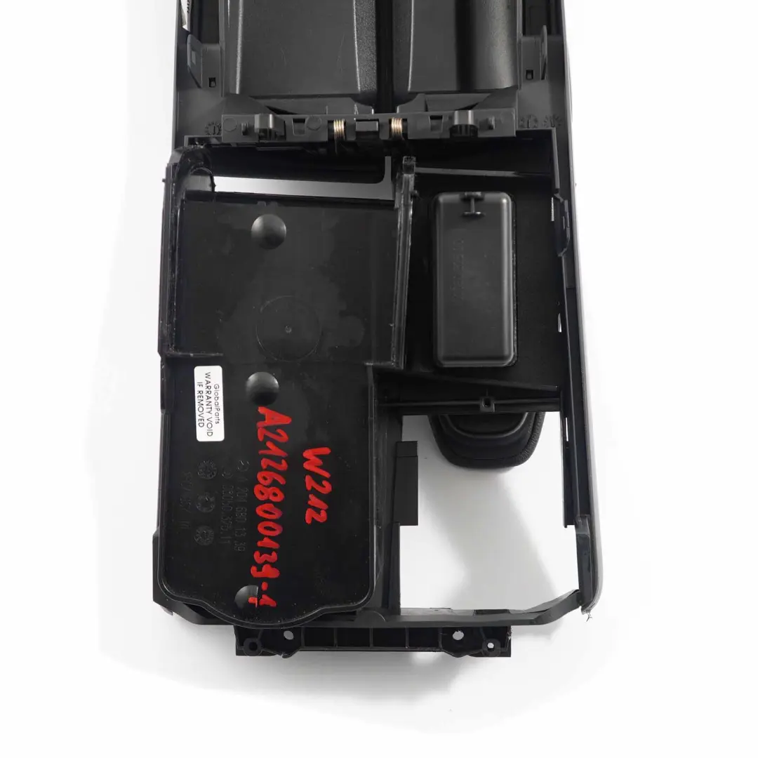  Armrest Front Mercedes W212 Cover Centre Console Tray Leather Black - SKU rhd-A2126800139-1 - Part number A2126800139