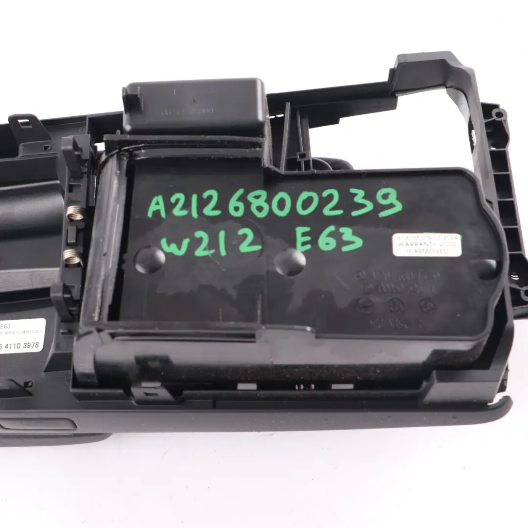 Armrest Front Cover Centre Console Arm Rest Tray Leather Black to Mercedes W212 with Part number A2126800239 Mercedes W212 Armrest Front Cover Centre Console Arm Rest Tray Leather Black - SKU rhd-A2126800239 - Part number A2126800239