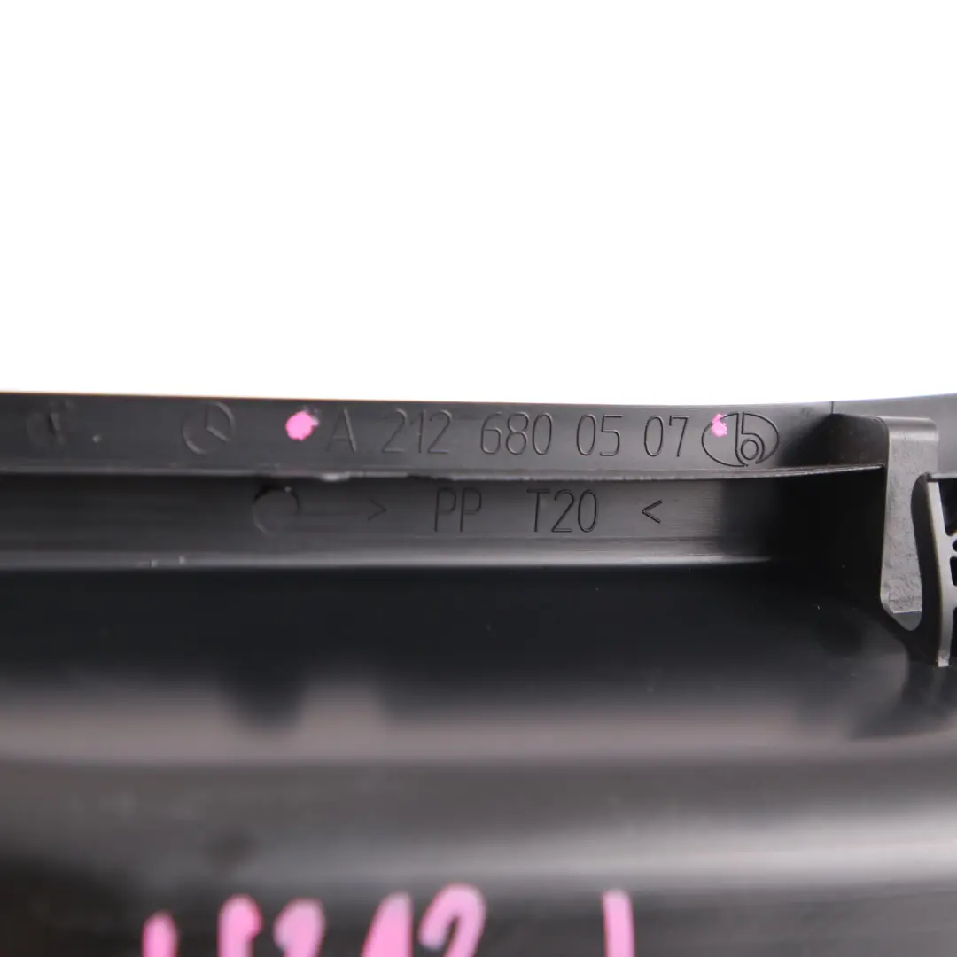  Dashboard Trim Mercedes W212 Outer Instrument Panel Cover Left N/S - SKU rhd-A2126800507 - Part number A2126800507