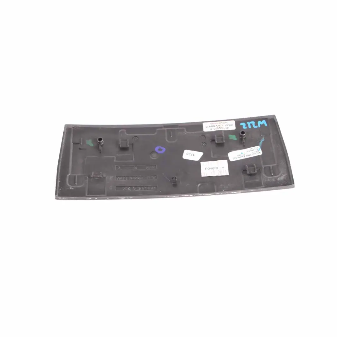Mercedes W212 Centre Console Trim Cover Cap Front Wood Black Veneer - SKU rhd-A2126800617 - Part number A2126800617