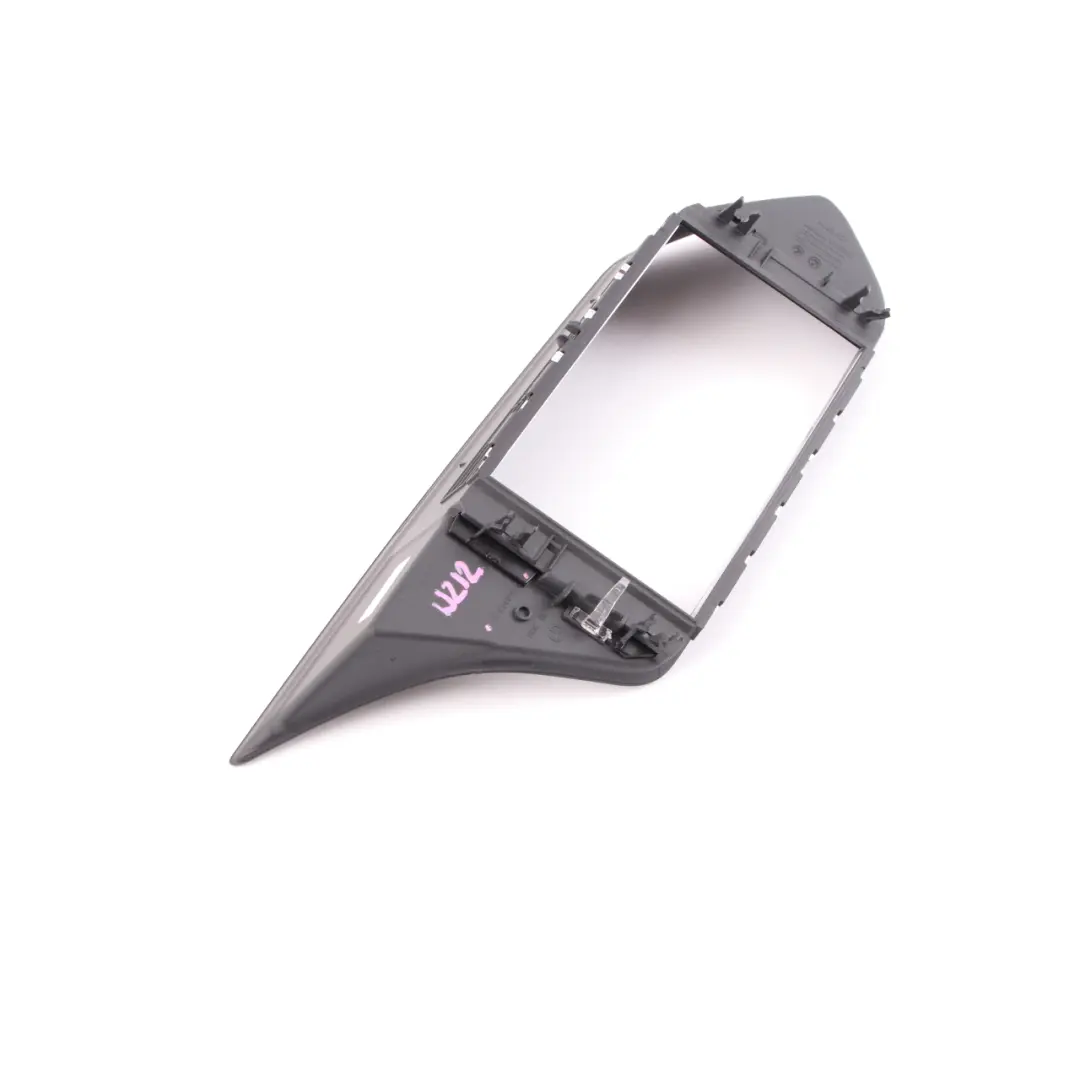 Navigation Screen Frame Trim Cover Panel to Mercedes W212 E-Class with Part number A2126801536 Mercedes W212 E-Class Navigation Screen Frame Trim Cover Panel - SKU rhd-A2126801536 - Part number A2126801536