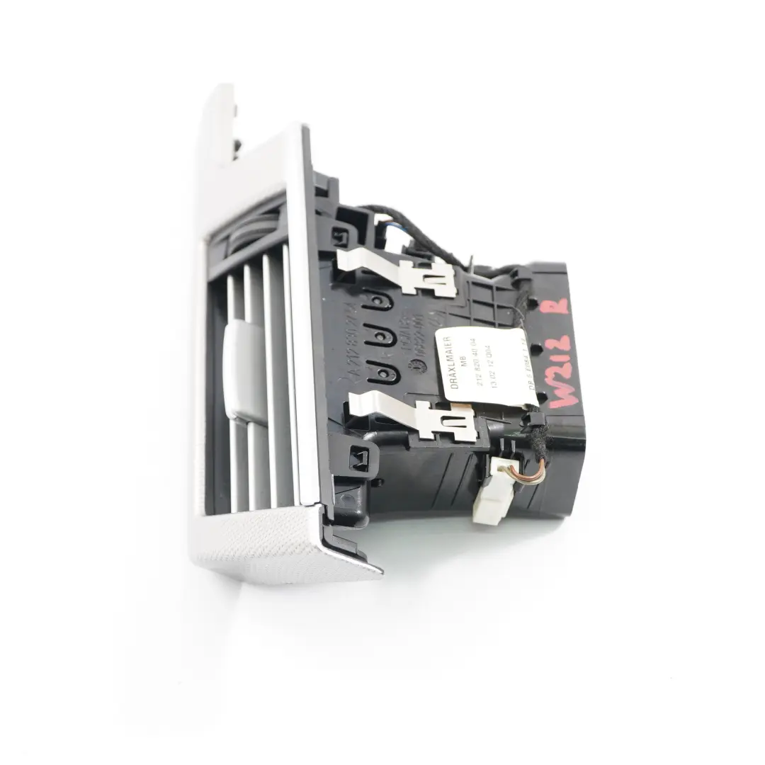 Dashboard Air Vent Mercedes W212 Trim Cover Right O/S Frame Alu to with Part number A2126801727 Dashboard Air Vent Mercedes W212 Trim Cover Right O/S Frame Alu - SKU rhd-A2126801727 - Part number A2126801727
