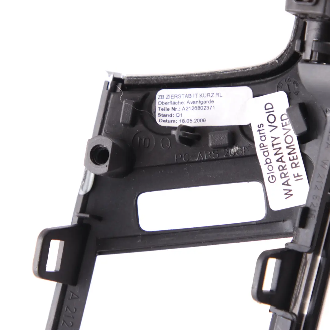  Dashboard Air Vent Mercedes W212 1 Trim Cover Right O/S Frame Alu - SKU rhd-A2126802371-1 - Part number A2126802371