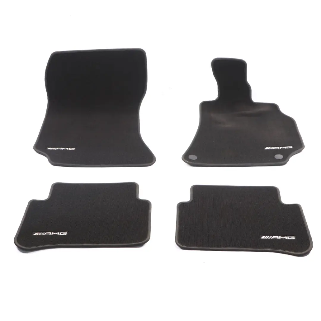Floor Mats Set AMG Interior Front Rear Cover Black to Mercedes W212 with Part number A2126803748 Mercedes W212 Floor Mats Set AMG Interior Front Rear Cover Black - SKU rhd-A2126803748 - Part number A2126803748