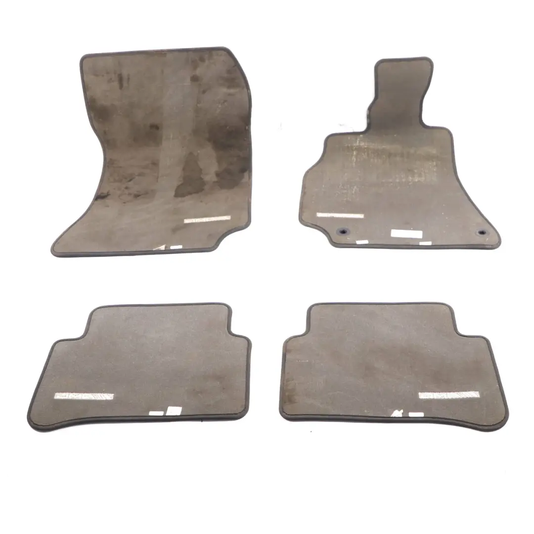 Mercedes W212 Floor Mats Set AMG Interior Front Rear Cover Black - SKU rhd-A2126803748 - Part number A2126803748