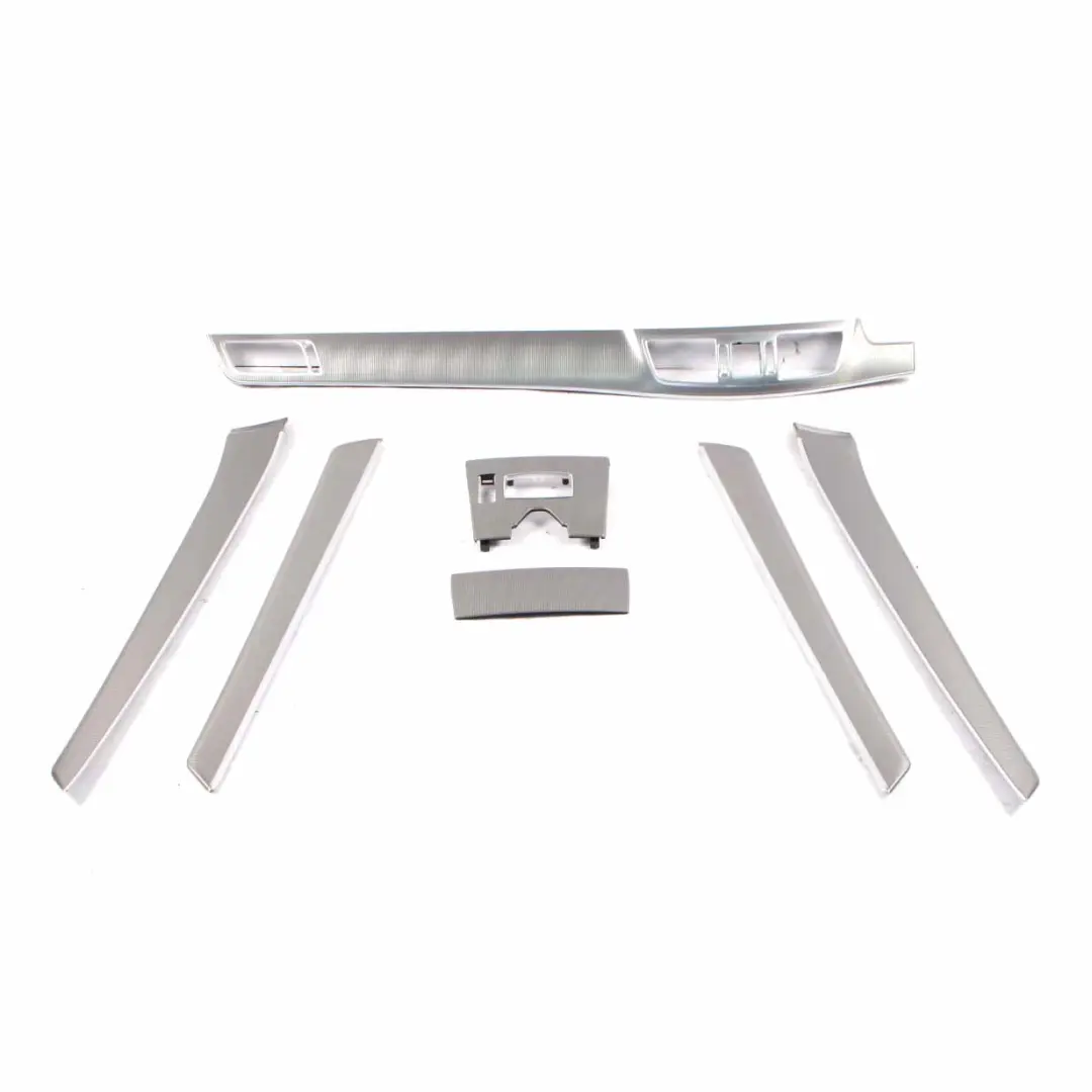 Mercedes W212 Dashboard Strip Centre Trims Dash Cover Panel Set Dark Aluminium - SKU rhd-A2126804593-1 - Part number A2126804593