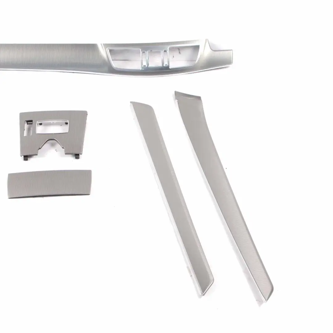Dashboard Strip Centre Trims Dash Cover Panel Set Dark Aluminium to Mercedes W212 with Part number A2126804593 Mercedes W212 Dashboard Strip Centre Trims Dash Cover Panel Set Dark Aluminium - SKU rhd-A2126804593-1 - Part number A2126804593