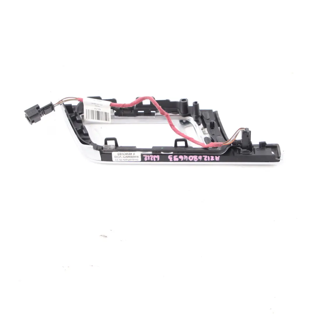 Dashboard Air Vent Trim Cover Right O/S Frame Alu to Mercedes W212 with Part number A2126804693 Mercedes W212 Dashboard Air Vent Trim Cover Right O/S Frame Alu - SKU rhd-A2126804693 - Part number A2126804693