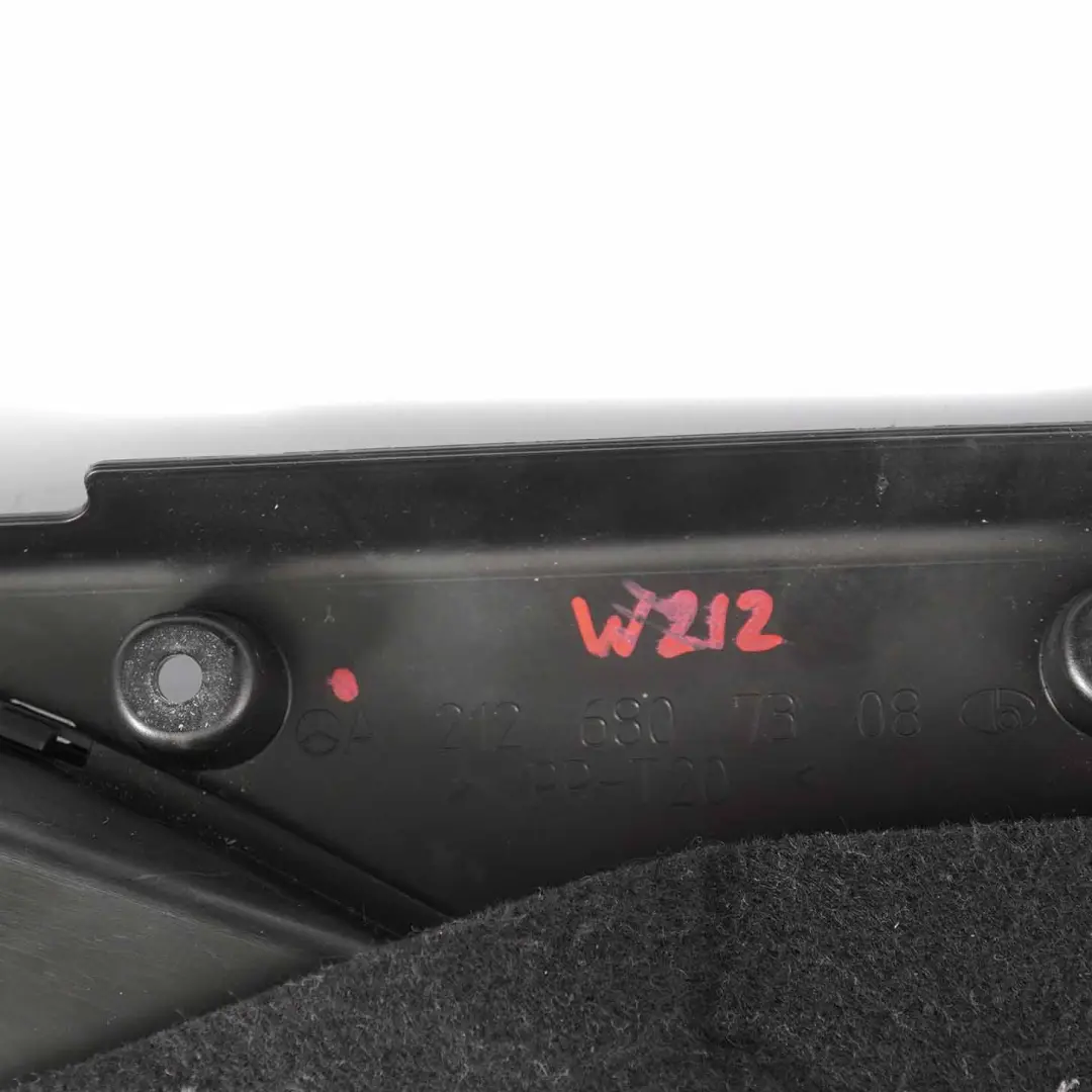 Footwell Trim Mercedes W212 Passenger's Cover Panel Black to with Part number A2126807308 Footwell Trim Mercedes W212 Passenger's Cover Panel Black - SKU rhd-A2126807308 - Part number A2126807308
