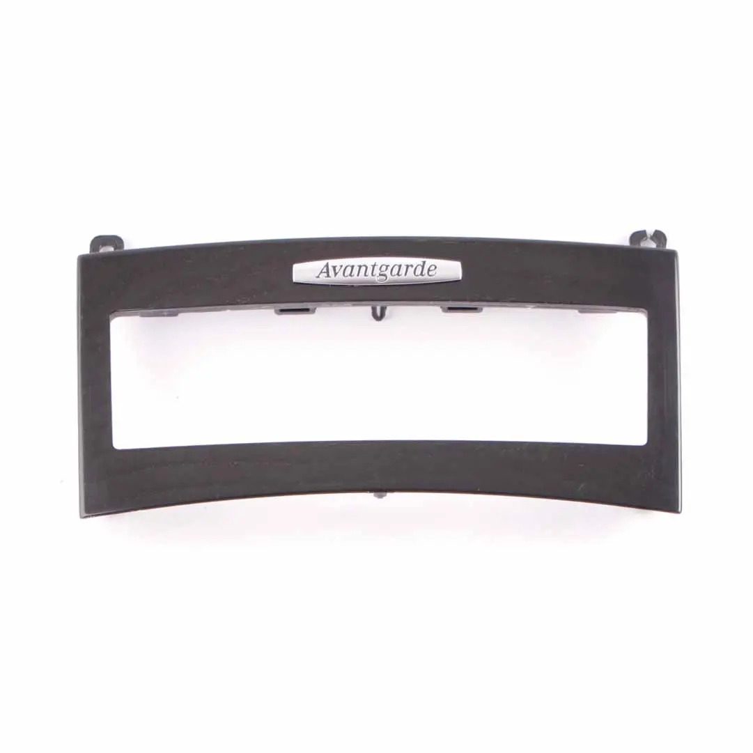 Mercedes W212 Cruscotto Climatizzatore Copertura Legno Impiallacciato Nero